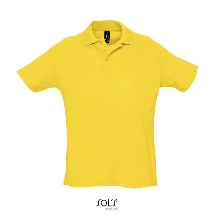 SUMMER II UOMO POLO 170g Gold item picture front