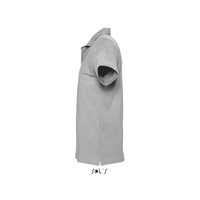 Polo PRIMAVERA II UOMO 210g Grigio Melange 2 item picture side