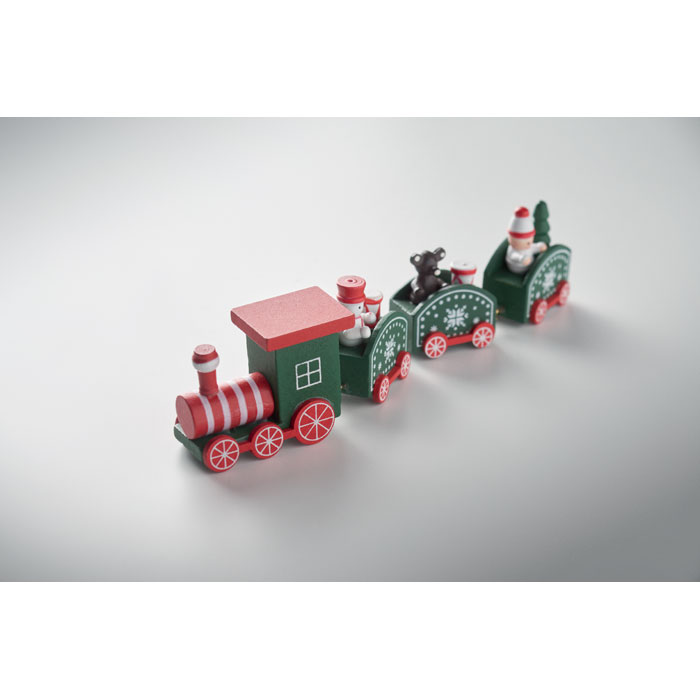 Wooden Christmas train Misto item detail picture