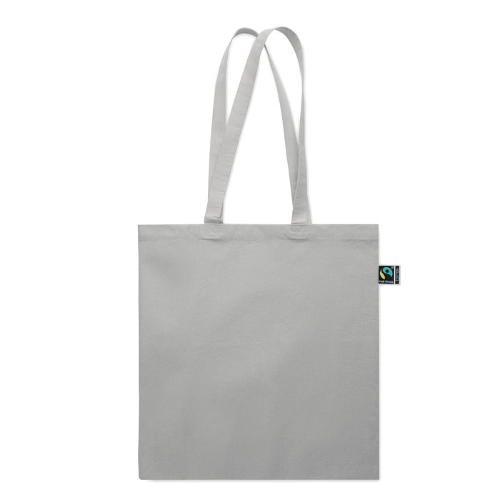 Shopper Fairtrade 180 gr Grigio item picture side