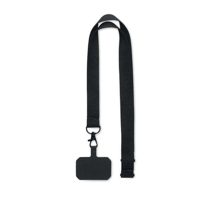 Phone holder lanyard Nero item picture front