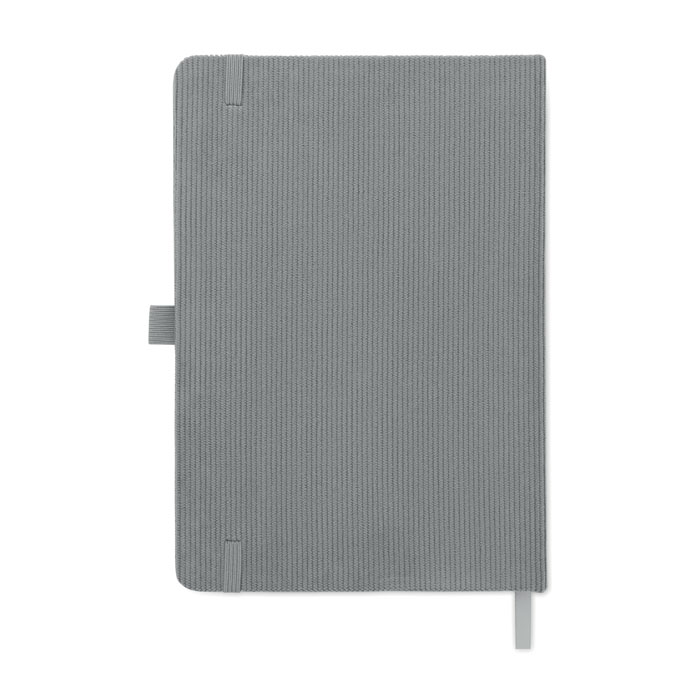 A5 notebook hard RPET cover Grigio item picture side