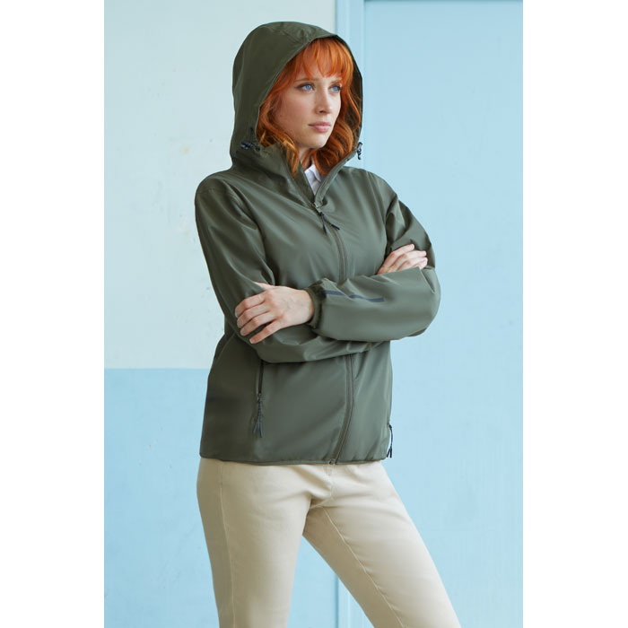 ANDREA UNISEX WINDBREAKER Deep Khaki item picture 7