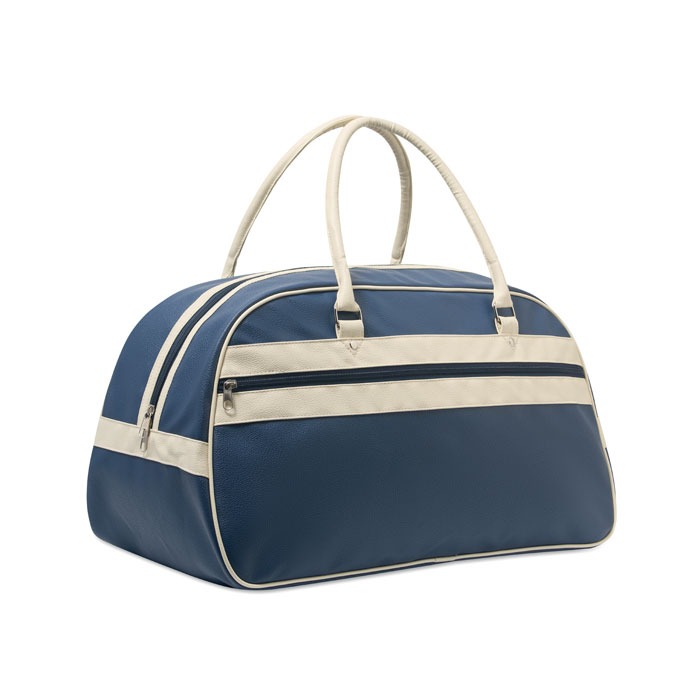 Borsa sportiva in PU Blu item picture front