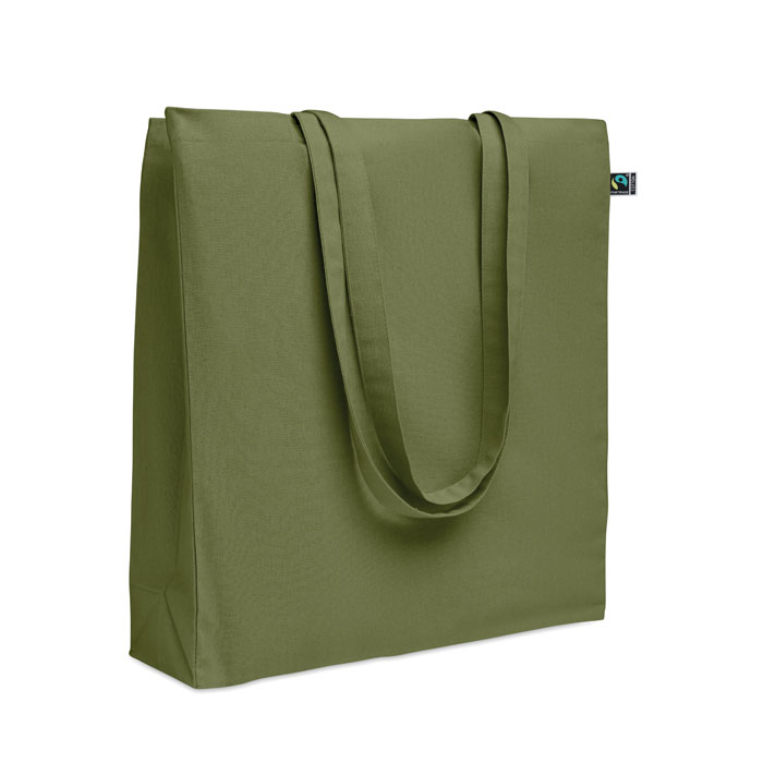 Shopper Fairtrade 180 gr Verde Scuro item picture front
