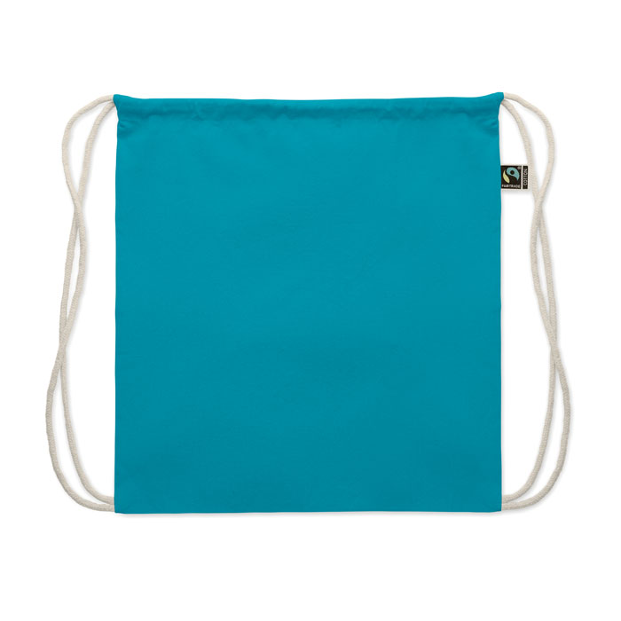 Sacca Fairtrade 180gr Turchese item picture side