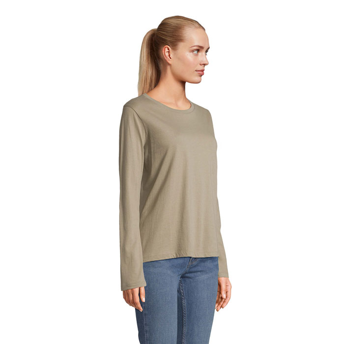 MONARCH T-SHIRTS DONNA Kaki item picture side