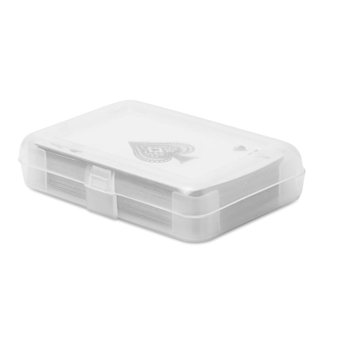 Carte da gioco in box in PP Blu item picture top