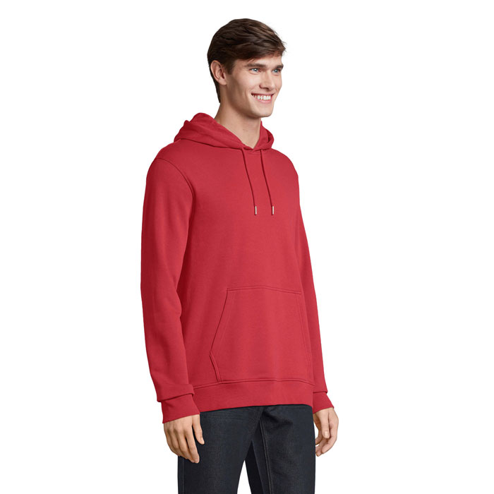 CONSTELLATION HOOD SWEAT Folk Red Twin item picture side