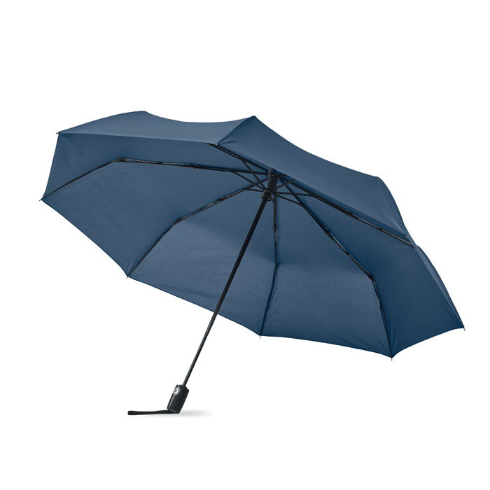 27 inch windproof umbrella Blu item picture back