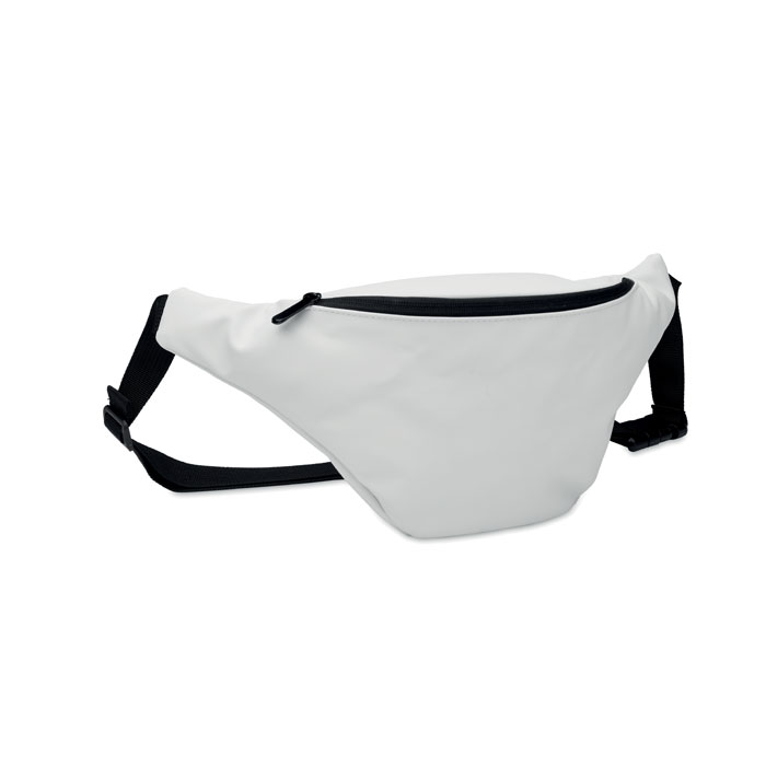 Soft PU waist bag Bianco item picture front
