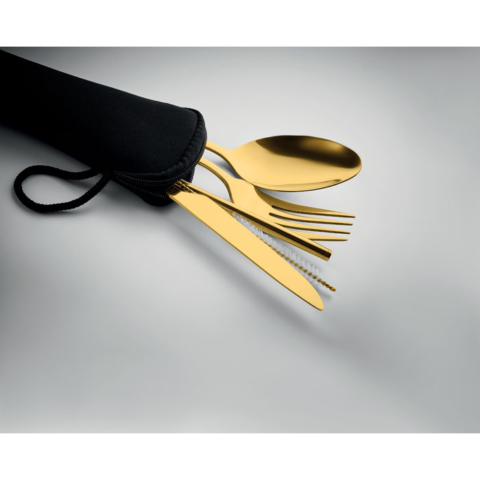 Cutlery set stainless steel Oro item detail picture