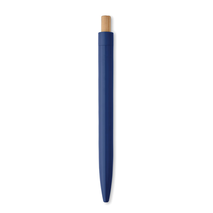 Penna a sfera in ABS riciclato Blu item picture side