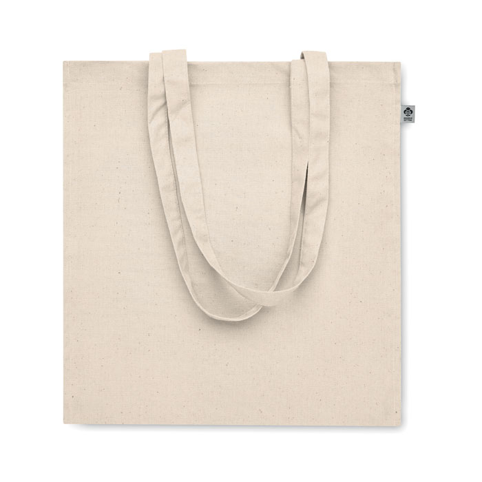 Shopper in cotone biologico Beige item picture open