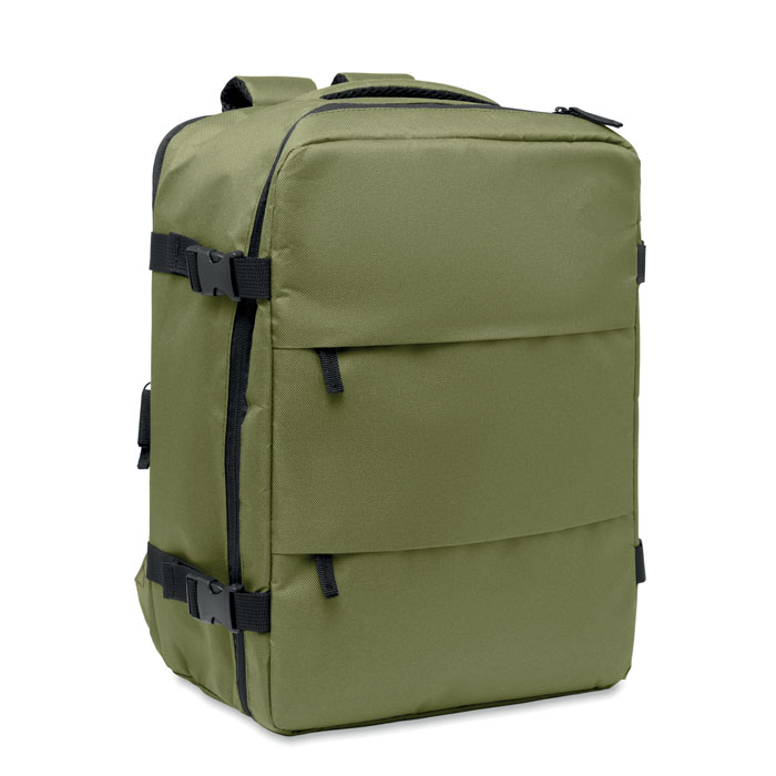 Extendable cabin backpack 20L Verde Militare item picture front
