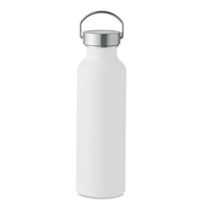 Recycled aluminium bottle 500ml Bianco item picture front