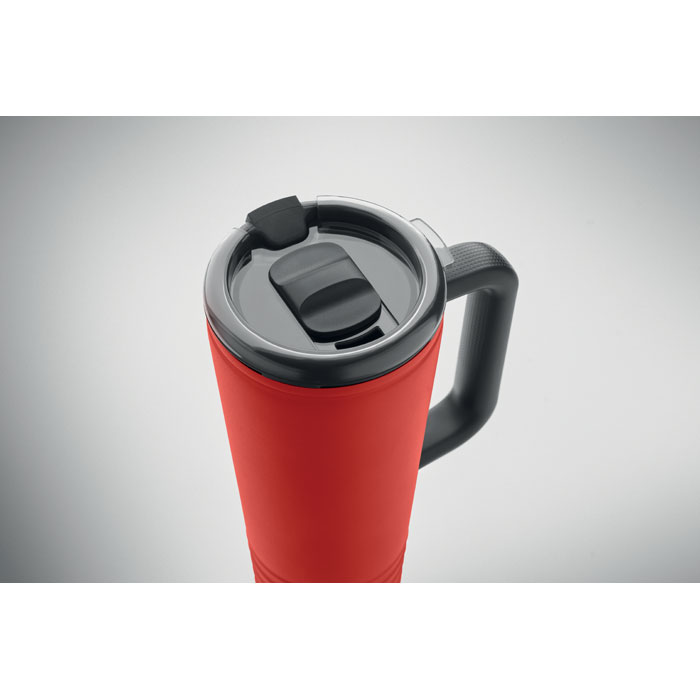 Bicchiere doppio strato 700 ml Rosso item picture 1