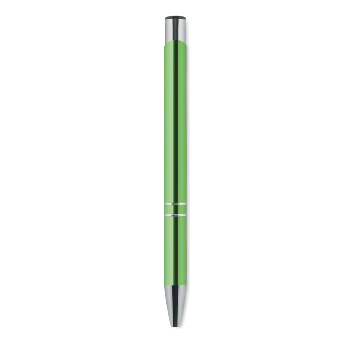 Penna a sfera in alluminio Lime item picture back