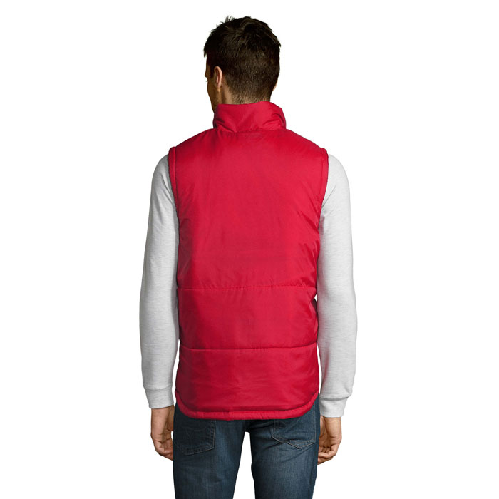 WARM Quilted Bodywarmer Rosso item picture back