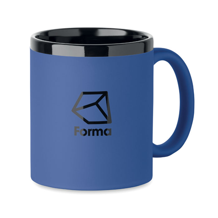 Ceramic mug for laser 300 ml Blu Royal item picture printed