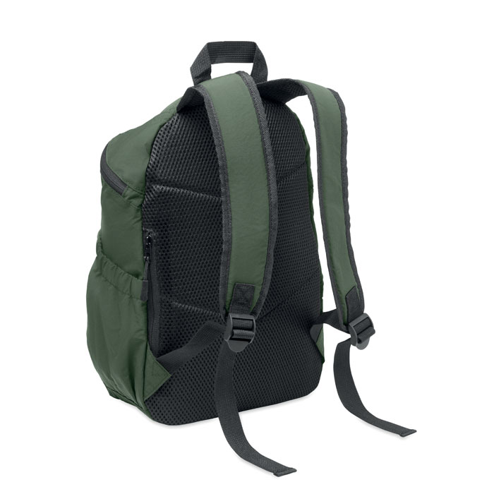 Zaino in nylon Ripstop 10L Verde Scuro item picture back
