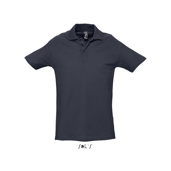 SPRINgII MEN POLO 210g navy item picture front