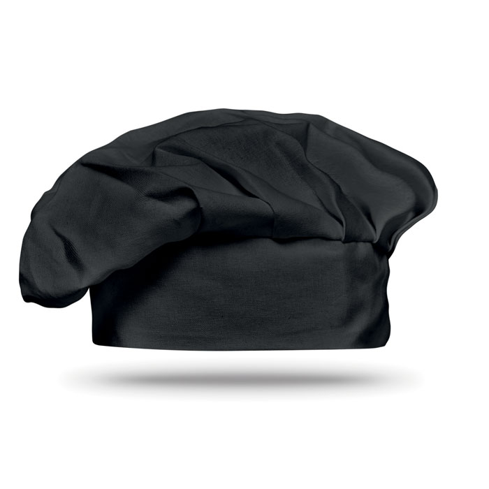 Cappello da cuoco in cotone (1 black item picture front