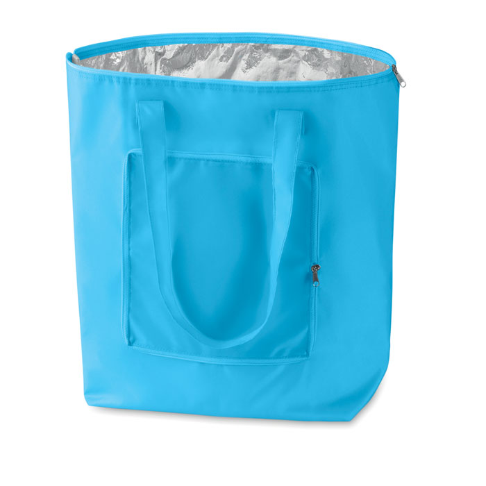 Foldable cooler shopping bag Blu Bambino item picture front