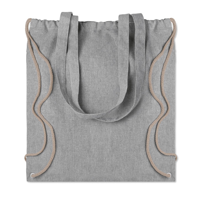 140gr/m² recycled fabric bag Grigio item picture back