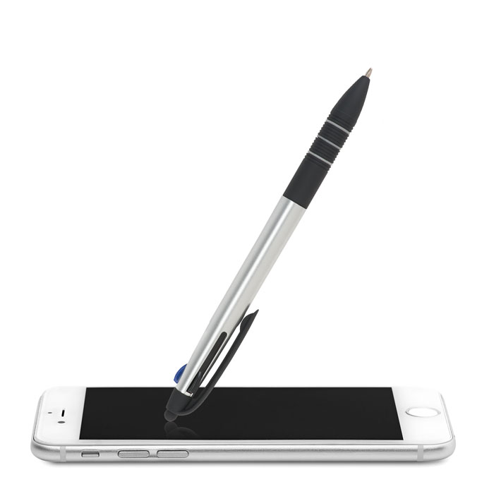 Penna con tre refill Argento item picture top