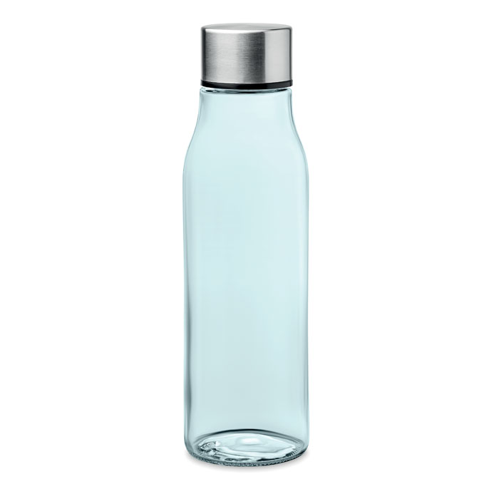 Bottiglia in vetro da 500ml transparent blue item picture front