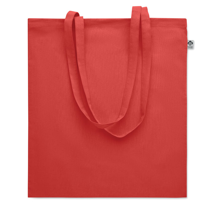 Organic Cotton shopping bag Rosso item picture front