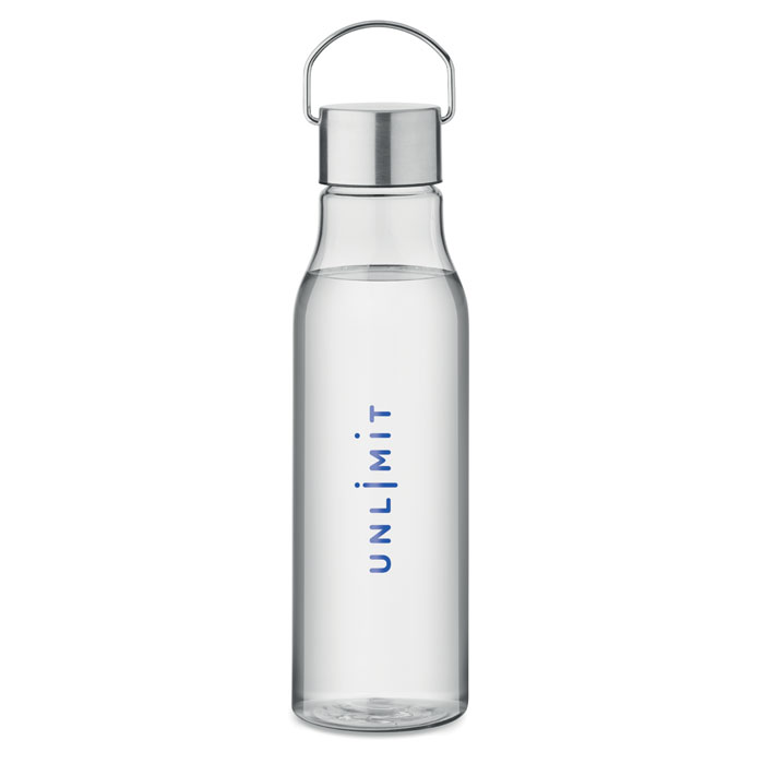 RPET bottle with PP lid 600 ml Trasparente item picture printed