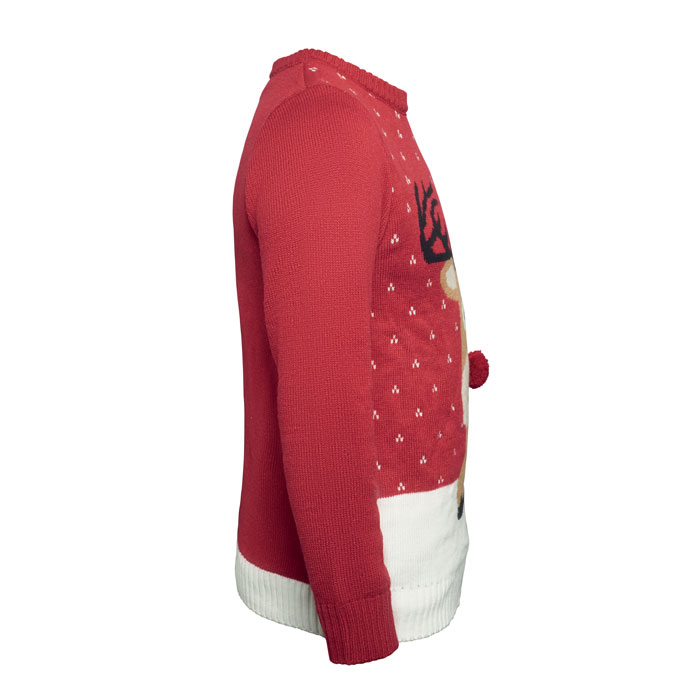 Maglione di Natale L/XL Rosso item picture side