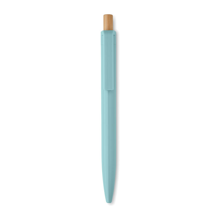 Penna a sfera in ABS riciclato Blu Bambino item picture back