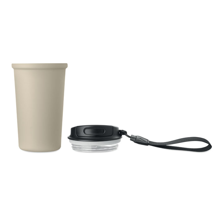Bicchiere acciaio riciclato Beige item picture 1