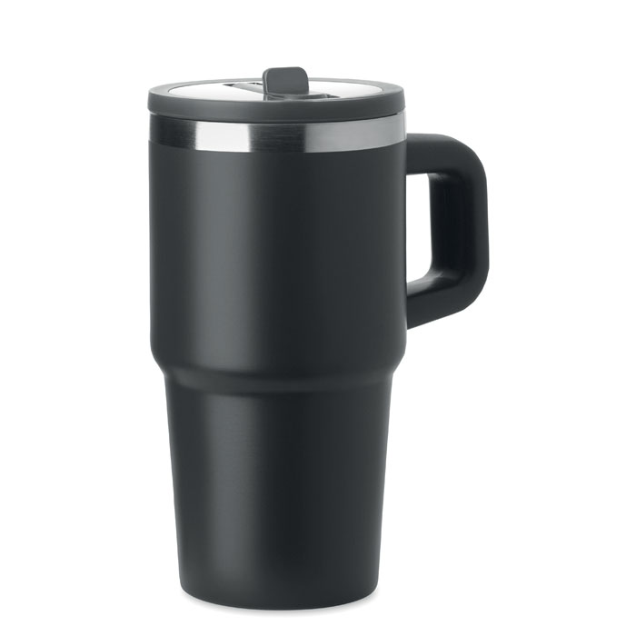 Bicchiere doppio strato. 500ml Nero item picture back