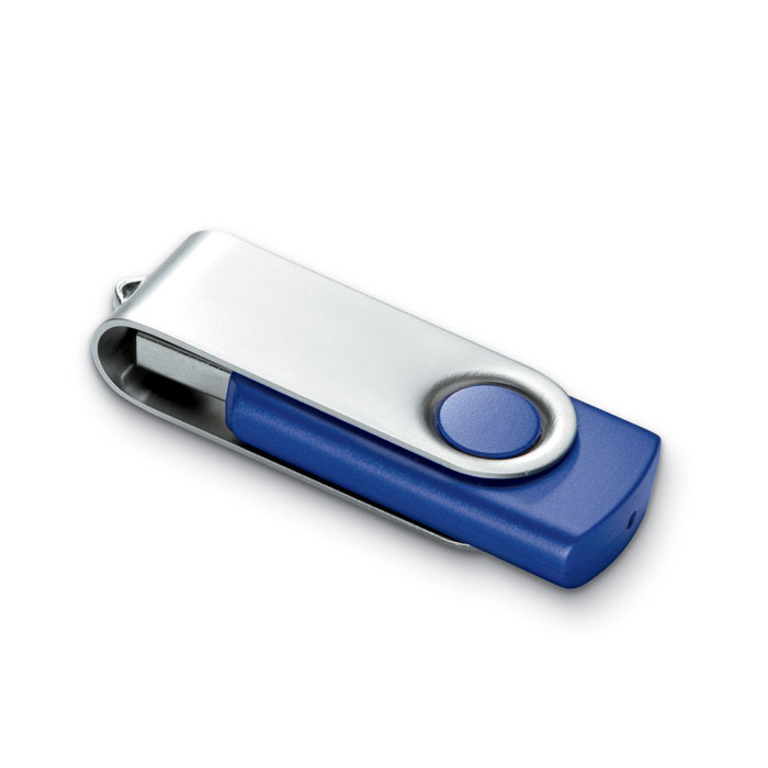 Techmate. USB flash 4GB royal blue item picture front