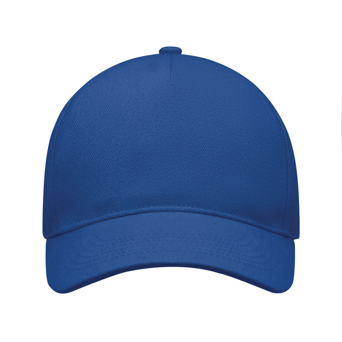 5 panel baseball cap Blu Royal item picture top