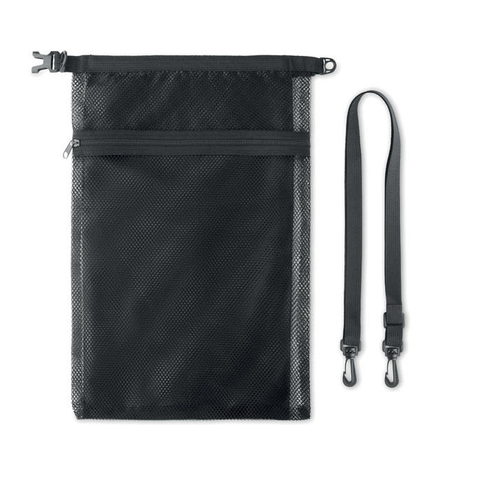 Waterproof bag 6L with strap Nero item picture top