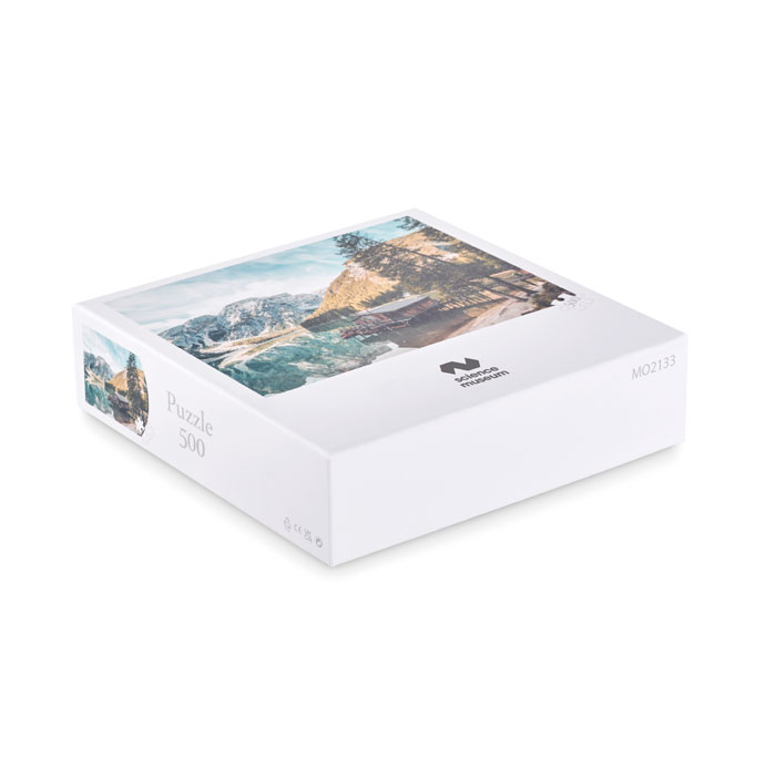 500pcs custom design puzzle. Multicolore item picture printed