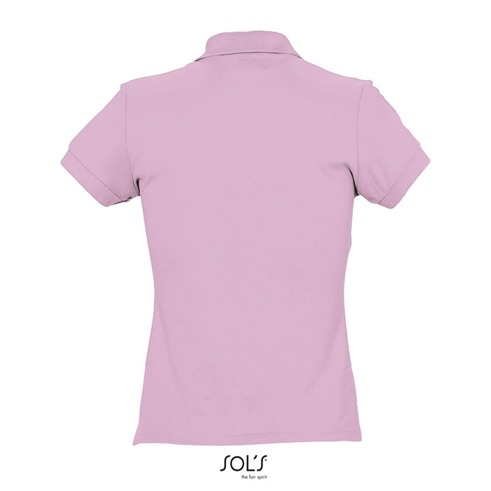 PASSION WOMEN POLO 170g Rosa item picture back