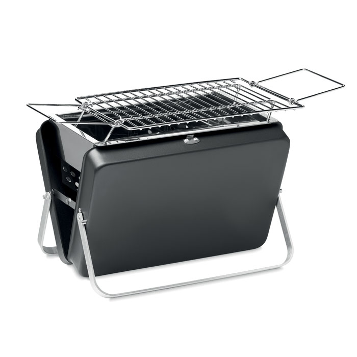 Barbecue portatile e supporto Nero item picture front