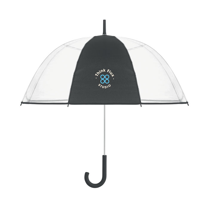 23 inch manual open umbrella Nero item picture printed