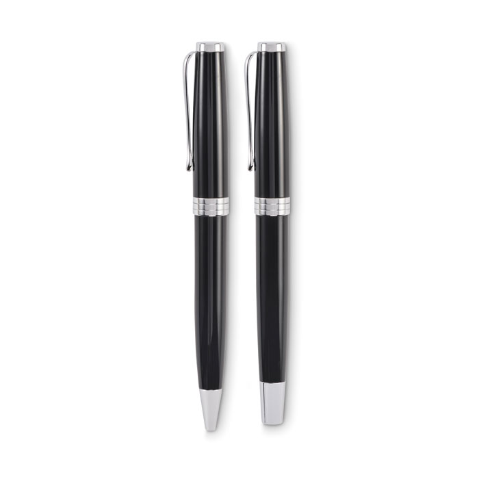 Ball pen and roller set Nero item picture 7
