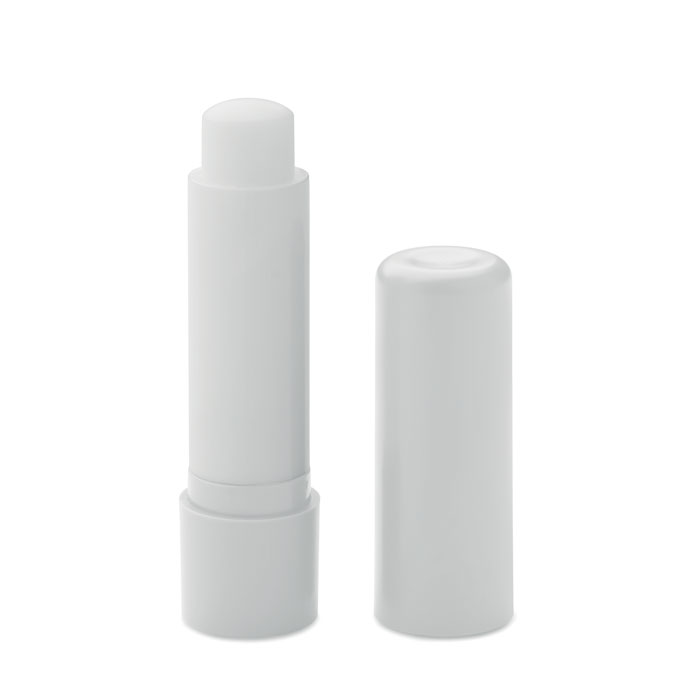Vegan lip balm in recycled ABS Bianco item picture front