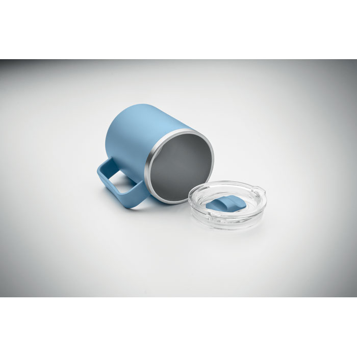Tazza a doppio strat da 400 ml Petrolio item picture 5
