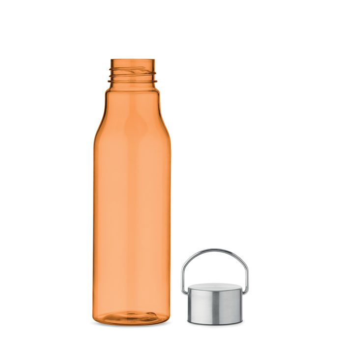 RPET bottle with PP lid 600 ml Arancio Trasparente item picture back