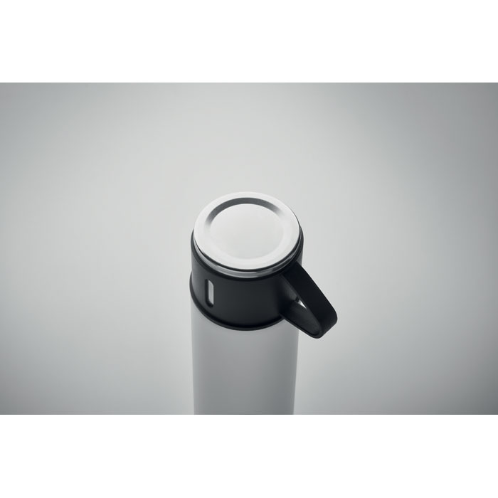 Double wall bottle 420 ml Bianco item picture 1
