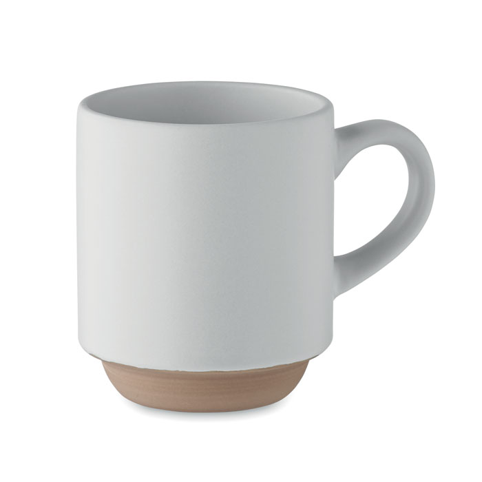 Tazza impilabile in ceramica da Bianco item picture front